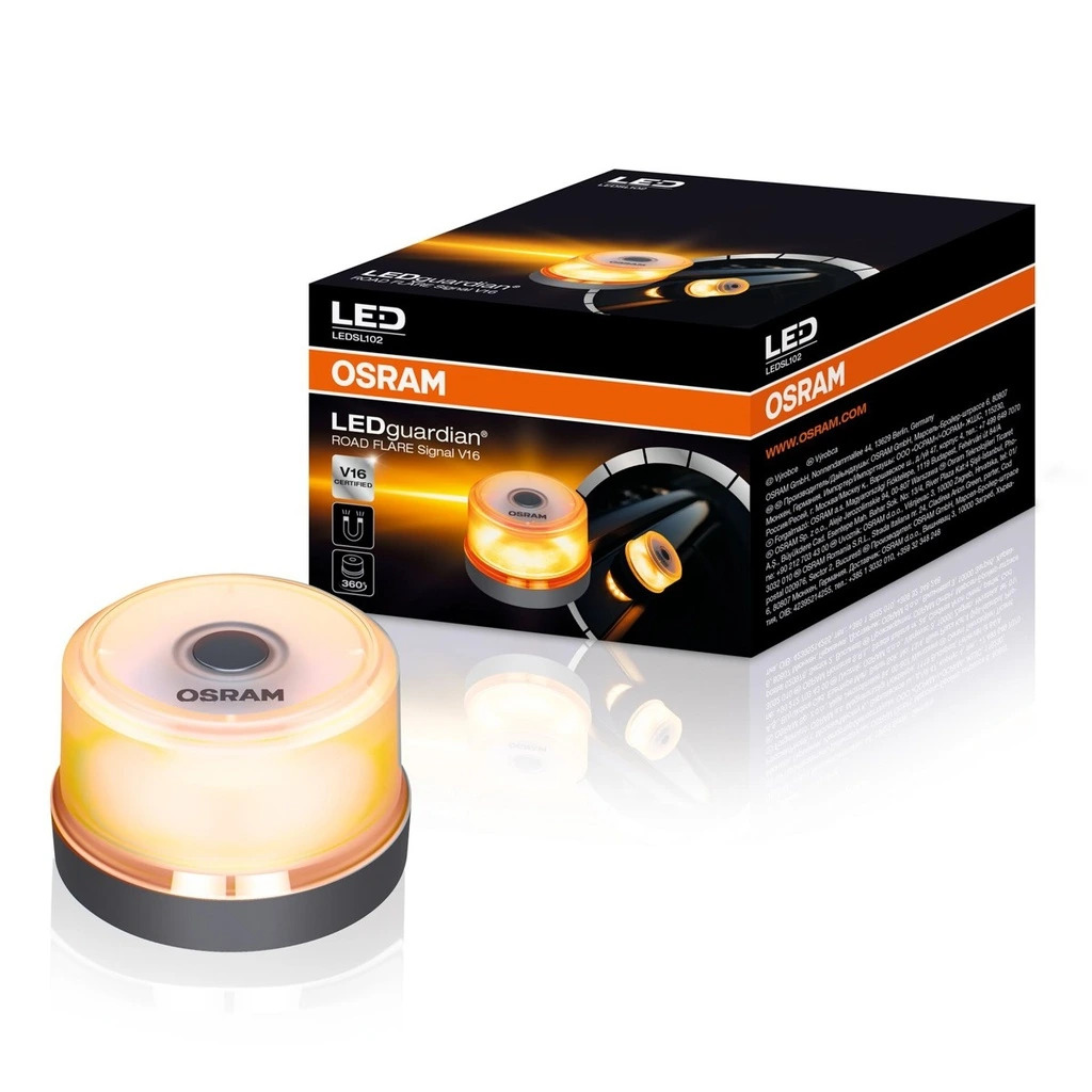 Osram maják Proč je LED maják V16 bezpečnější než trojúhelník?
