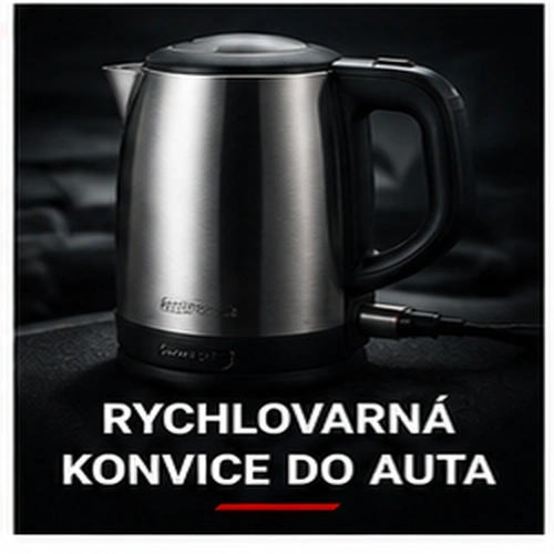 Rychlovarná konvice do auta