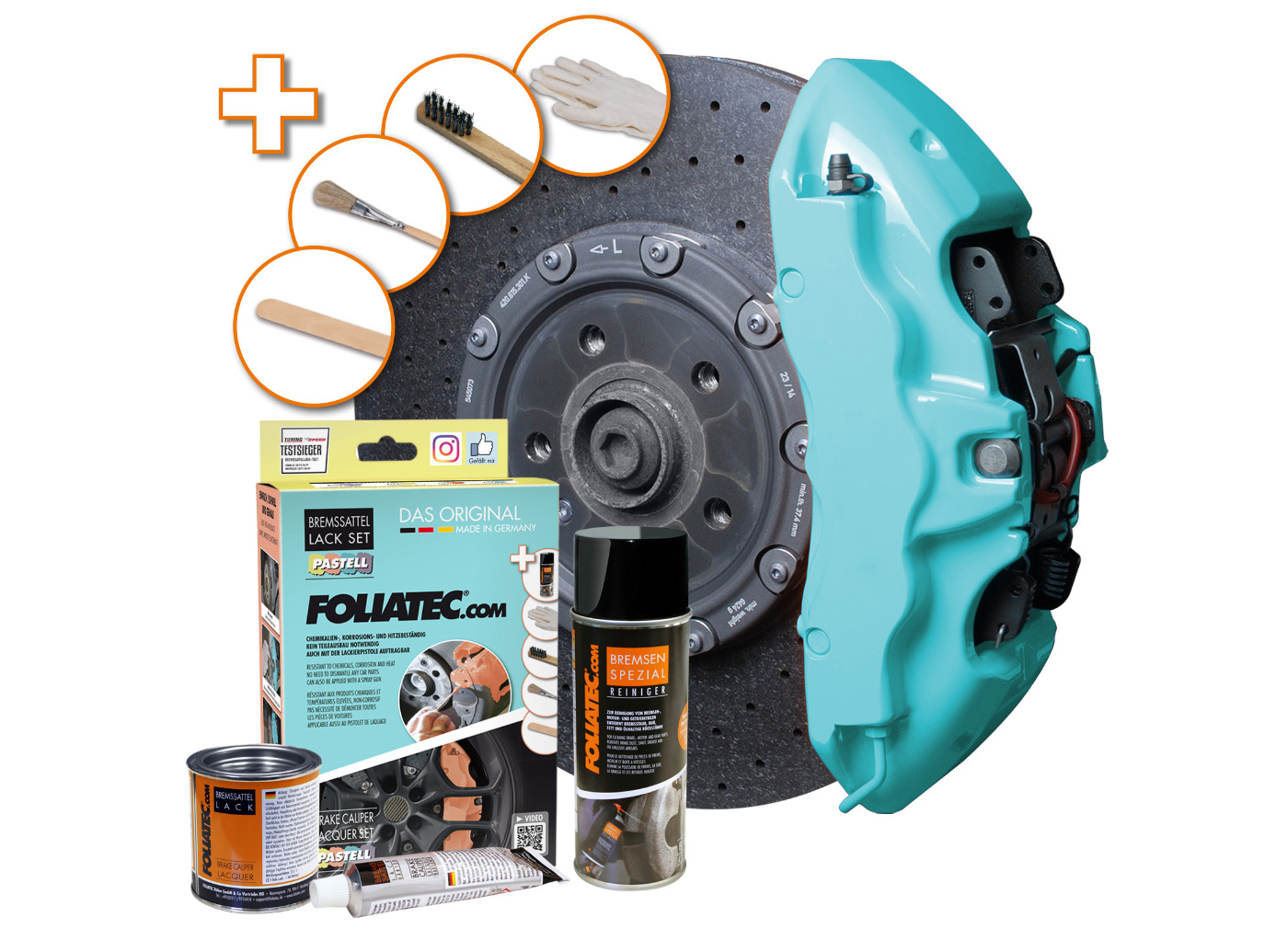 Foliatec barva na brzdy