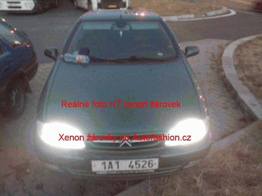 Xenon žárovky H4 5500K 100w do originál patice H4 stačí vyměnit