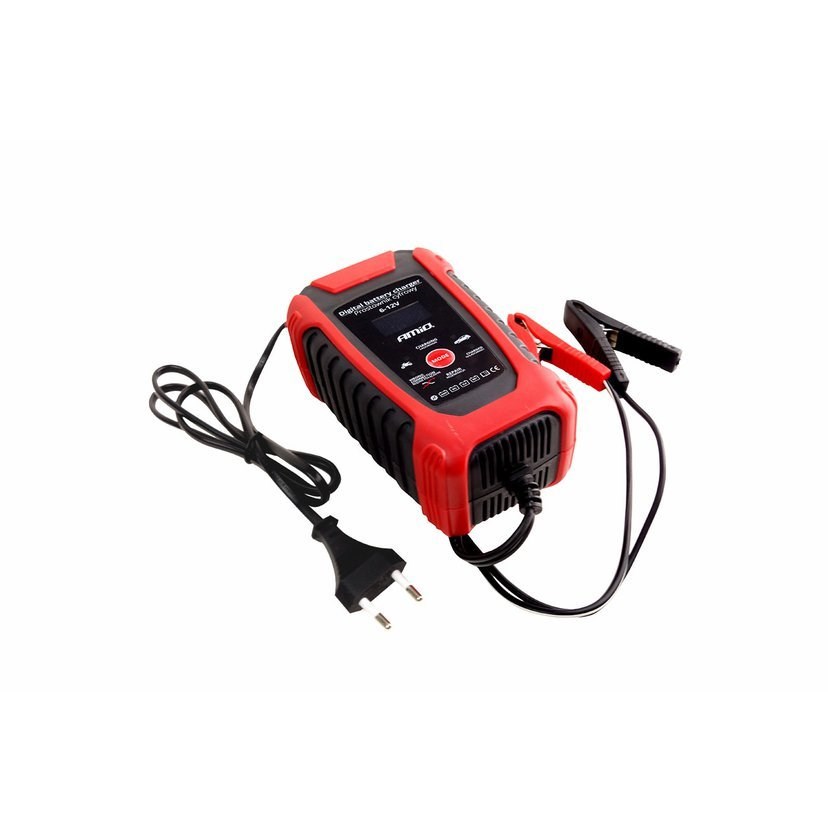Nabíječka autobaterií digitální 6V a 12V 2A 6A