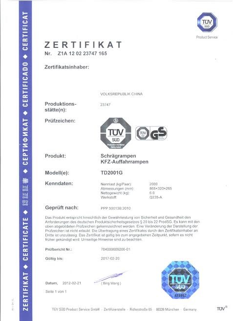 Nájezdové rampy pod auto do váhy vozu až 4 tuny, 2 ks