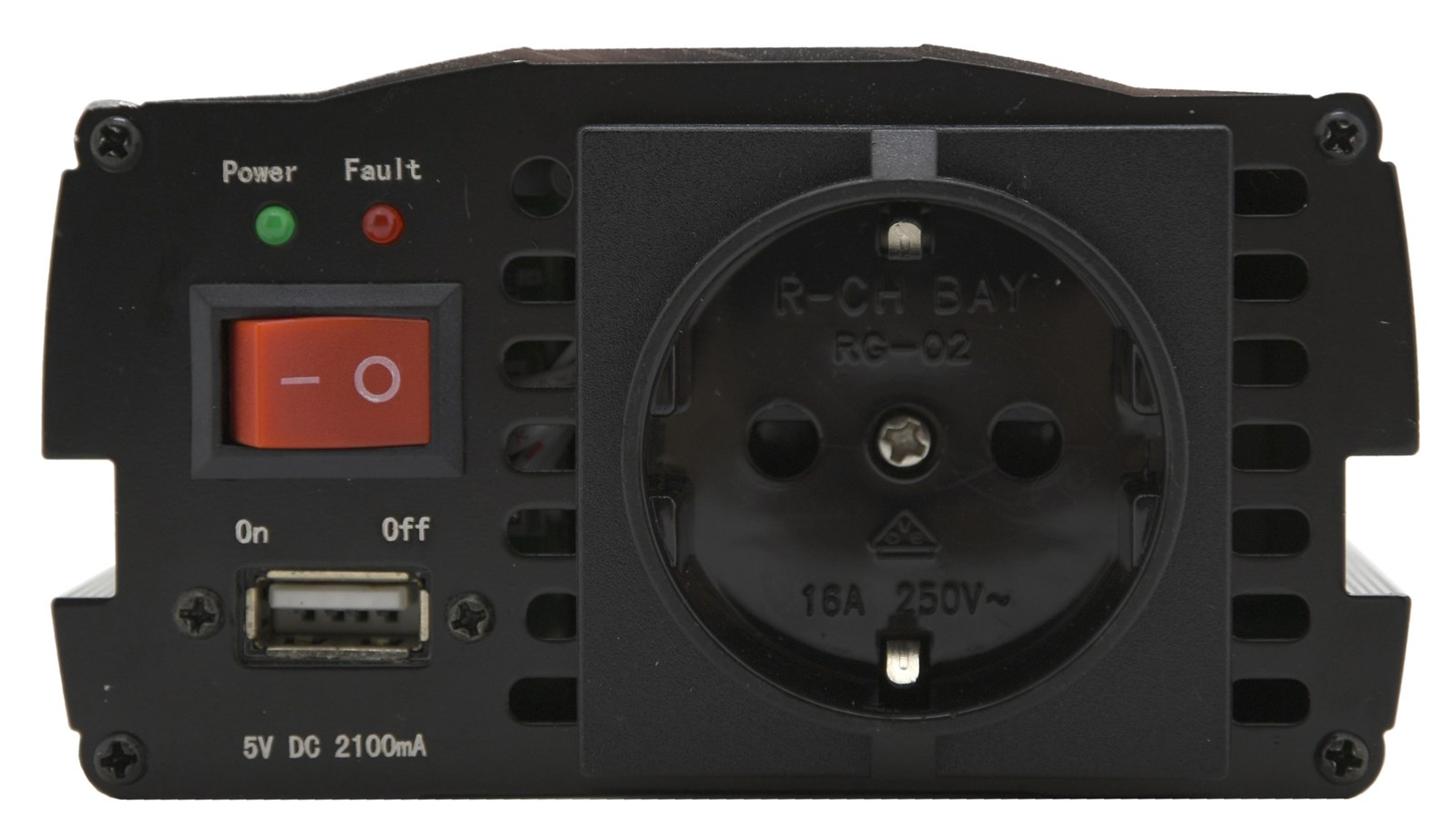 Výkonný  měnič napětí z 12V na 230V 600W max 1200 W + USB zásuvka