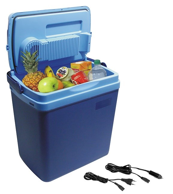 Autolednička chladící i ohřívá, objem 25L světelný ukazatel °C na 12V i 220V