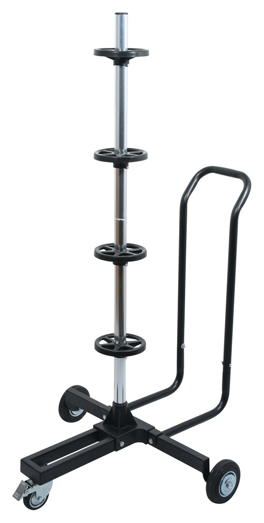 Pojizdný stojan na kola drzak na ulození pneu 13“-18“