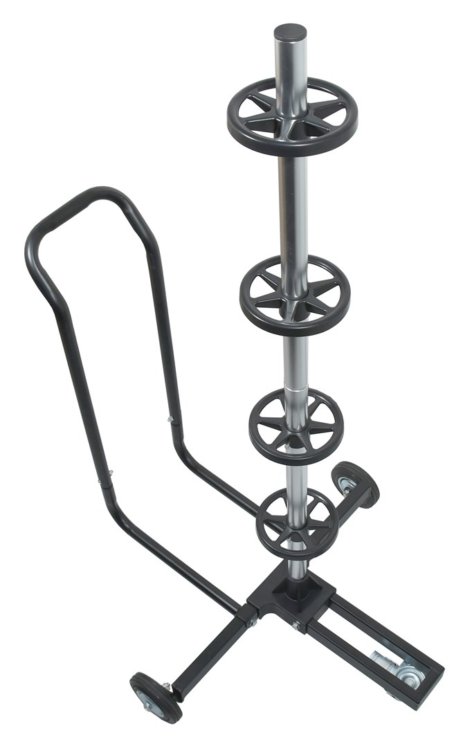Pojizdný stojan na kola drzak na ulození pneu 13“-18“