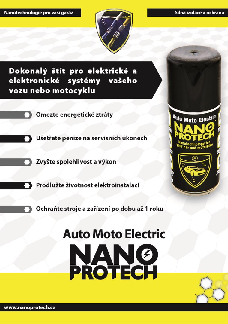 Nano ochrana auto moto elektroniky sprej proti vodě