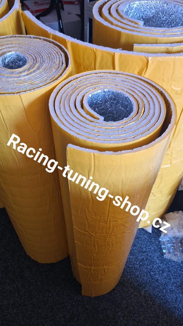 Protihluková a tepelná izolace samolepicí s ALU fólií 100x100cm x 10mm