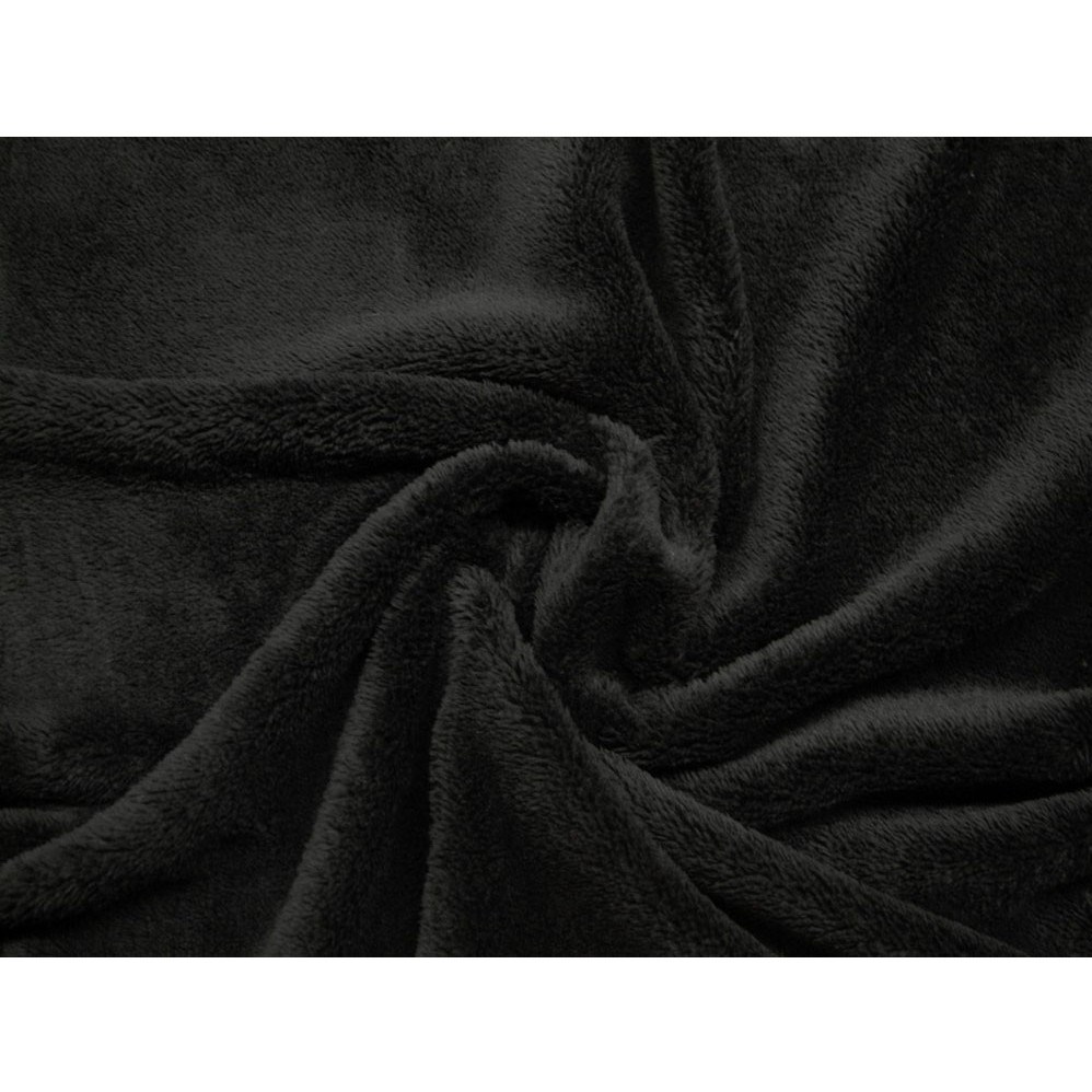 Potahová elastická látka pro čalounění interiéru auta černá 100x150cm