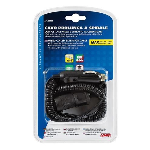 Prodlužovací kabel 4m 12-24V do auta
