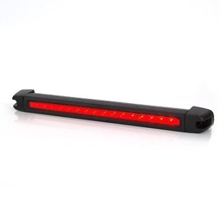 LED světlo brzdové 12V s červeným sklem