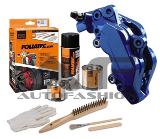 FOLIATEC dvousložková barva na brzdy modrá (RS blue)