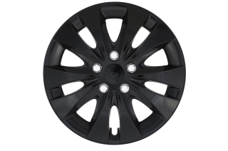 Poklice na kola kryty kol Storm Chrome Black 14" sada