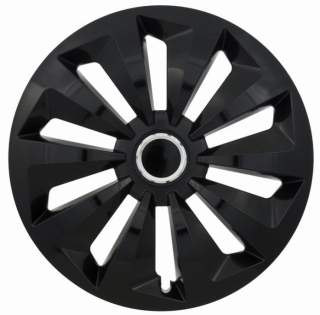 Poklice na kola kryty kol Fox Ring černé 14" sada