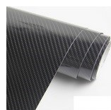 Fólie černá carbon 5D šířka 150cm délka 1m karbon look