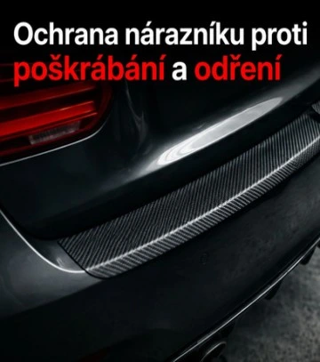 Ochranné lišty na nárazník proti poškrábání