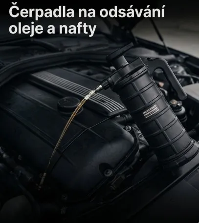 Čerpadla na odsávání oleje a nafty