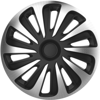 Kryty kol R 17 CARBON poklice na kola sada 4 kusy